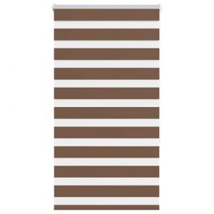 VidaXL Store zèbre marron 70x150 cm largeur du tissu 65,9 cm polyester