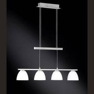 Image de Wofi Suspension AVA LED Nickel mat, 4 lumières