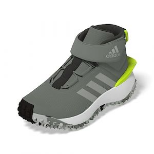 Adidas Fortatrail Shoes-Low, Silver Green/Linen Green/Lucid Lemon, 38 EU