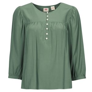 Levi's Pour femme. Chemisier vert Halsey