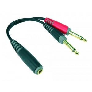 Klotz AYS-5 ADAPTATEUR Y STEREO G/D NOIR 0,2 M