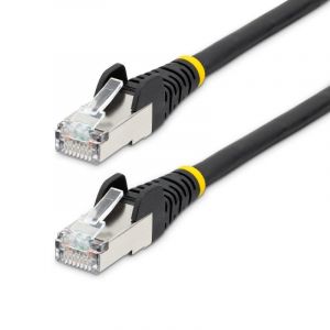 StarTech.com Cable Ethernet Cat6a SFTP 7m LSZH Negro PoE++ 100W Snagless RJ-45