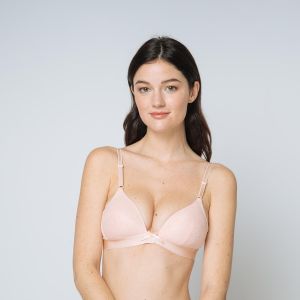 Iconic Soutien gorge triangle dentelle - Couleur Chair - Taille 95C