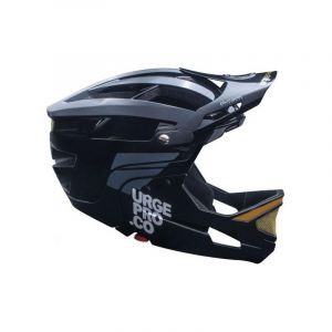 Urge Casque avec mentonniere amovible gringo de la sierra noir l xl 58 60 cm