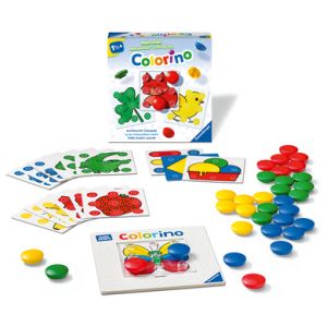 Image de Ravensburger Schmetterling 25981 Mon Premier Colorino éducatif – Comment Apprendre Les Couleurs Devient Classique du Jeu pour Les Enfants à partir de 1,5 Ans, 20981, Transparent