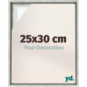 Yd. - Your Decoration - Cadre flottant - Argent Mat - Cadre en caisse américaine pour toile sur chassis - mdf - Lyon