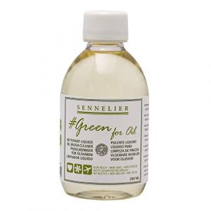 Sennelier Nettoyant liquide 250ml Green for Oil