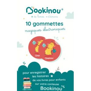 Bookinou Jeu &eacute;ducatif Lot de 10 gommettes