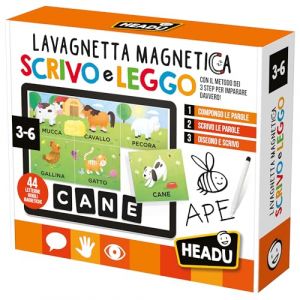 Headu Les Formes Magn&eacute;tiques De L'Alphabet Creo Lire Et J'&eacute;cris It27897 Jeu &Eacute;ducatif pour Enfants 3-6 Ans Made in Italy