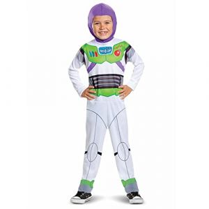 Disney Officiel Toy Story Classic Deguisement Buzz Leclair Enfant, Deguisement Astronaute Enfant Costume Buzz L'éclair