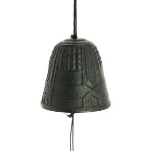 Iwachu Cloche Feng Shui Furin noire 4,5 cm