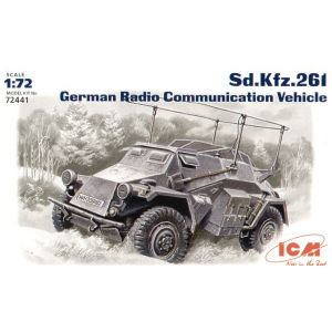 ICM 72441 sd.kfz. 261 german-vehicle communication radio