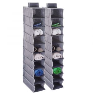 Kledingkast organiser - Hang organiser - Organizer - Opberger | 10-vaks