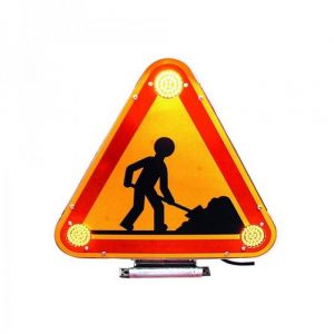 Triangle TRIFLASH &agrave; LED - Hauteur 500 mm - classe 2