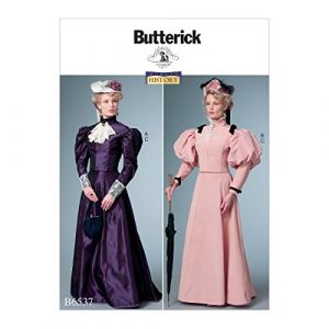 Butterick Patterns 6537 Patron de Couture pour Costume de Femme A5, Mouchoir, Multicolore, 17 x 0,5 x 22 cm