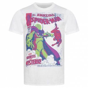 SPIDERMAN Madness MARVEL Hommes T-shirt FBMTS759WHT