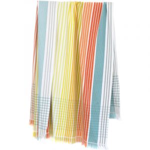 Linnea Drap de plage fouta en coton 100x180 cm cleya multicolore
