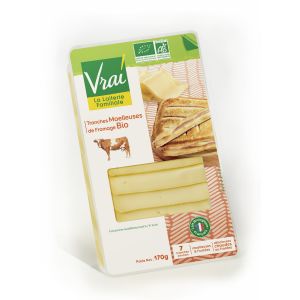 Vrai Tranches moelleuses de fromage bio