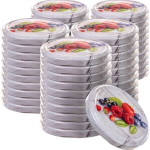Jar Caps Lids Fi82 Jar Caps Cap Conserves 50x - Kadax