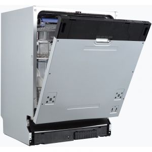 Respekta Anesa Lave-vaisselle encastrable entièrement intégré GSP60BAV, 60 cm / 9 programmes/Aquastop/Ouverture automatique de la porte/Support pour verres à vin / 42 dB/Classe B