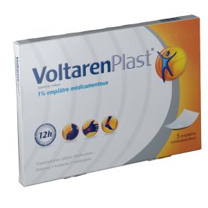 Novartis VoltarenPlast 1 % - 5 Empl&acirc;tres