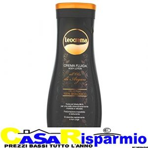 Image de Leocrema Crema Fluida Setificante Tutti i Tipi di Pelle All'Olio di Argan - 400 ml