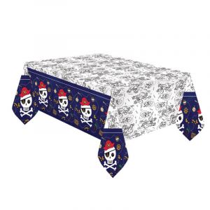 Image de Ruedelafete Nappe papier - Carte de Pirates - 120 x 180 cm