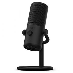 Nzxt Capsule Mini Microphone USB &ndash; AP-WMMIC-B1 - Haute r&eacute;solution &ndash; Directivit&eacute; cardio&iuml;de &ndash; Id&eacute;al pour Le Streaming, la cr&eacute;ation de Contenu et la Diffusion de podcasts &ndash; Noir