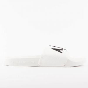 Armani Exchange Claquette Essential Homme Blanc