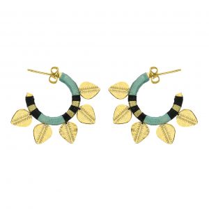 Image de Hipanema Boucles d'oreilles Veda Vert