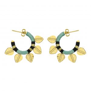 Image de Hipanema Boucles d'oreilles Veda Vert