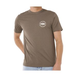 Rip Curl T-shirt staple homme marron