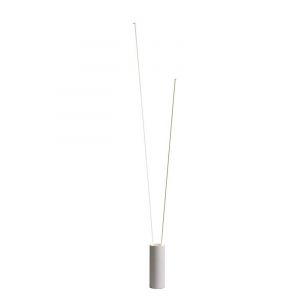 Mantra Lampadaire aluminium blanc led