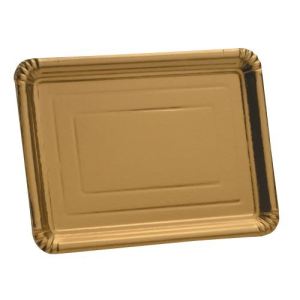 5 plateaux en carton rectangulaires (24 x 33 cm)