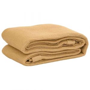 VidaXL Tapis de tente sable 300x500 cm PEHD