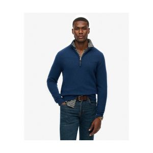 Superdry Pull en laine m&eacute;lang&eacute;e &agrave; col camionneur