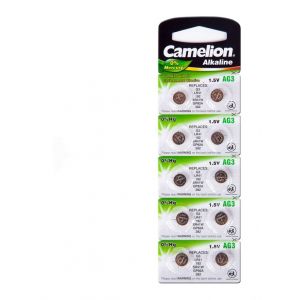 Camelion 10 Piles LR41 / AG3 / 392 / 192 Alcaline 1,5V