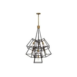 Hinkley Elstead - Suspension Fulton, bronze, 7 éclairages
