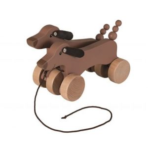 Egmont Toys Edward le chien a tirer en bois