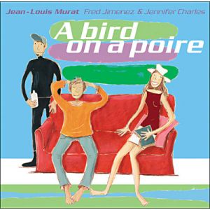 A bird on a poire