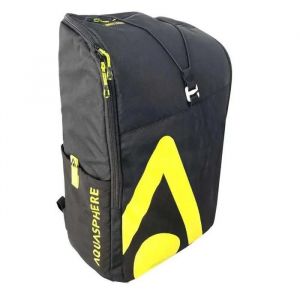 Aquasphere Sac à dos de natation - Noir/Jaune - 30L - Compartiments multiples - Confort optimal