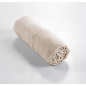 Drap Housse Double Gaze de Coton Pampa &ndash; 140 x 190 cm &ndash; Bonnet 30 cm