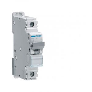 Hager Lot de 12x Disjoncteur 1P 6-10kA courbe C - 32A 1 module (NFN132)