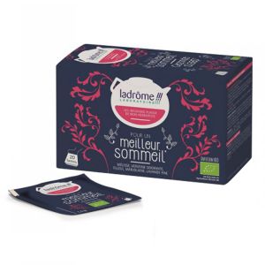 Ladr&ocirc;me Infusion Meilleur Sommeil Bio 20 sachets