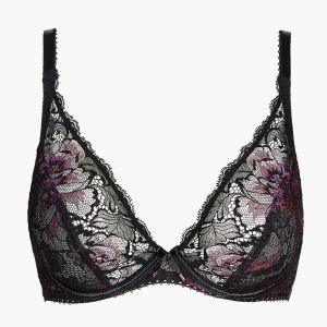 Aubade Soutien-gorge triangle plongeant armatures AUBE AMOUREUSE violet