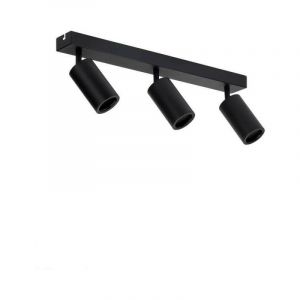 Optonica Luminaire Triple GU10 Noir