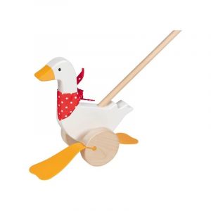 Goki Jouet &agrave; pousser en bois Oie