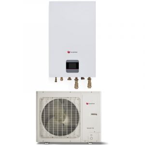 Saunier duval Pompe &agrave; chaleur Air / Eau GeniaAir Tek 10 kW monophas&eacute; chauffage seul + r&eacute;gulation MiPro Sense