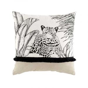 Coussin (45 cm) Leopardis Beige