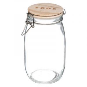 Image de Bocal en Verre "Wording" 1,5L Transparent Prix